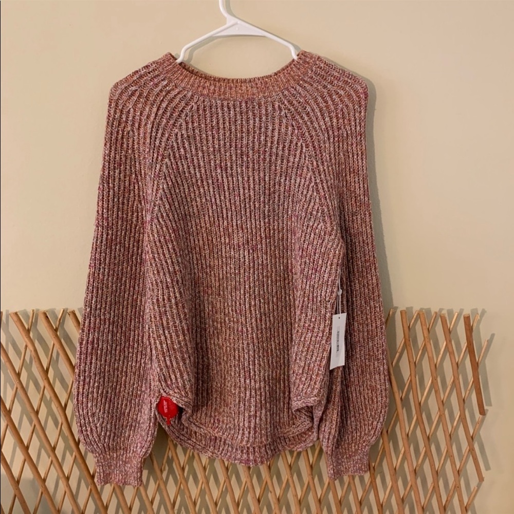 Frame Denim Pink Ribbed Sweater - Picture 2 of 7
